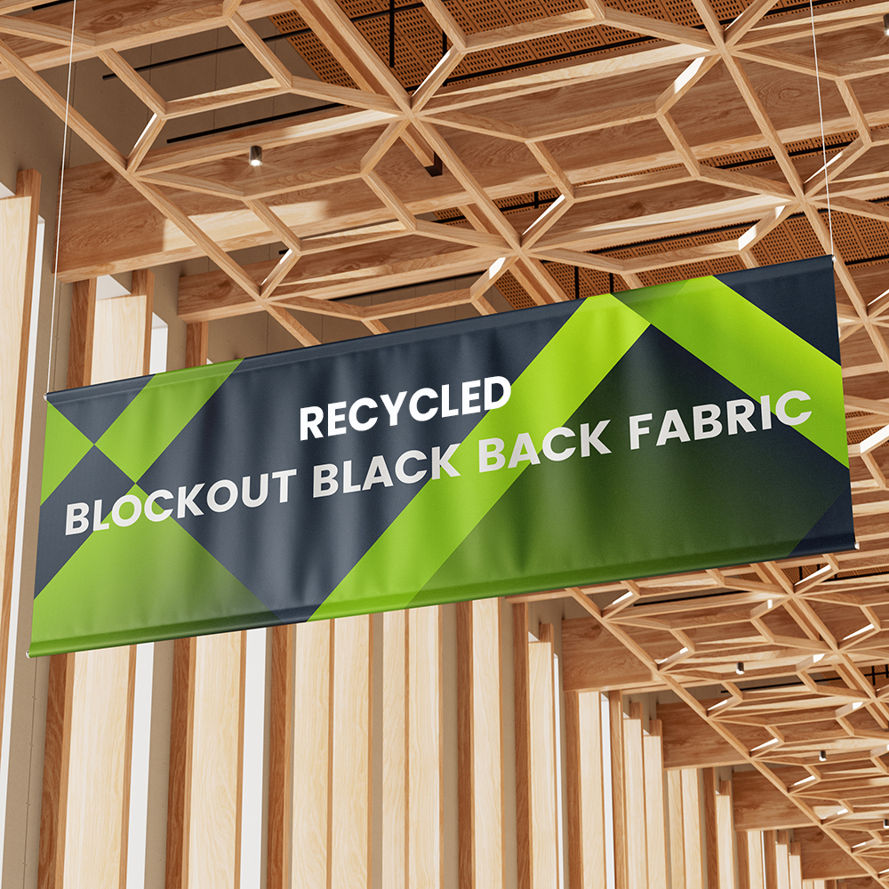 Show details for Recycled Black Back Fabric