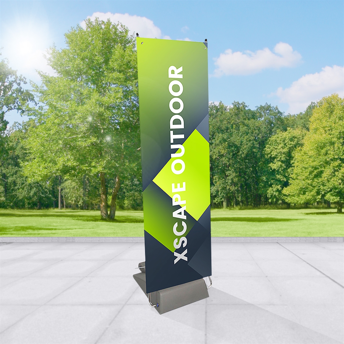 Show details for Outdoor X Banner