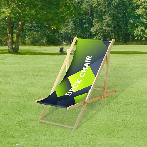 Show details for Deck Chair with Graphic