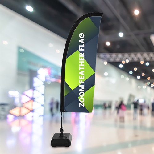 Show details for Zoom Feather Flags