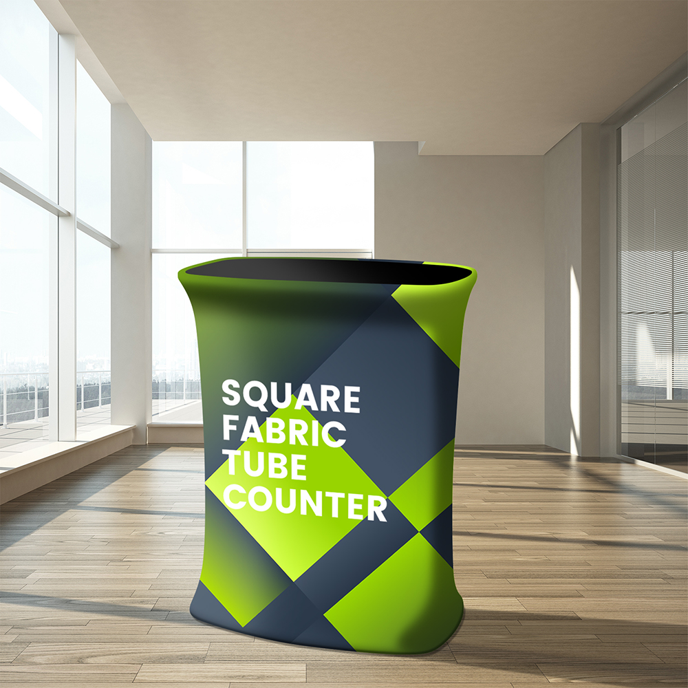 Show details for Square Fabric Tube Counter