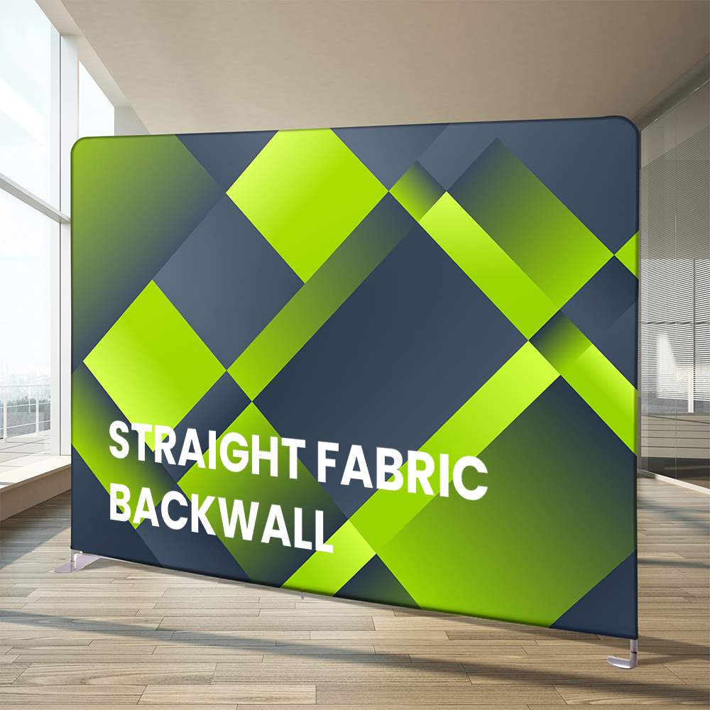 Show details for Straight Fabric Backwall