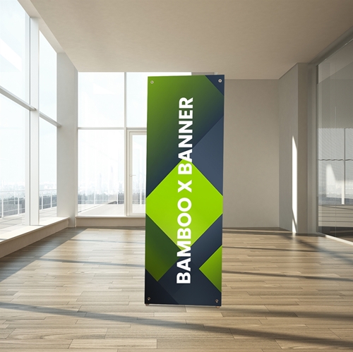 Show details for Bamboo X Banner