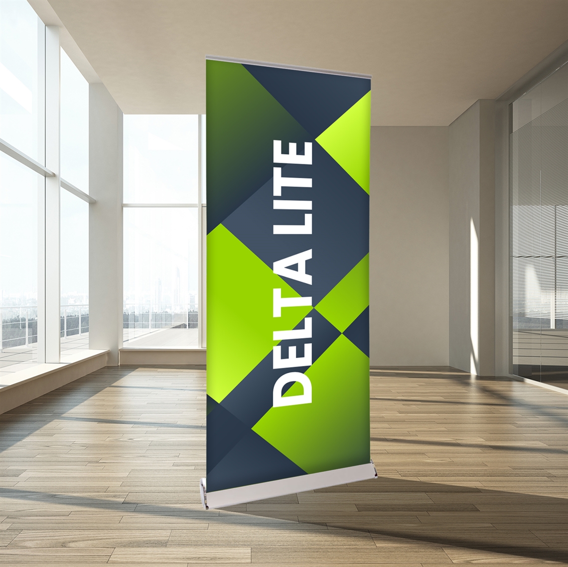 Show details for Delta Lite Pull Up Banner