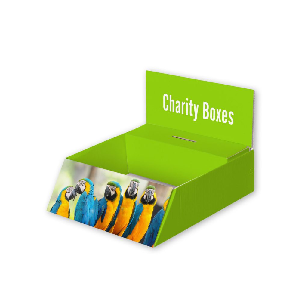 Boxing collectors. Charity Box. A Box for Charity.